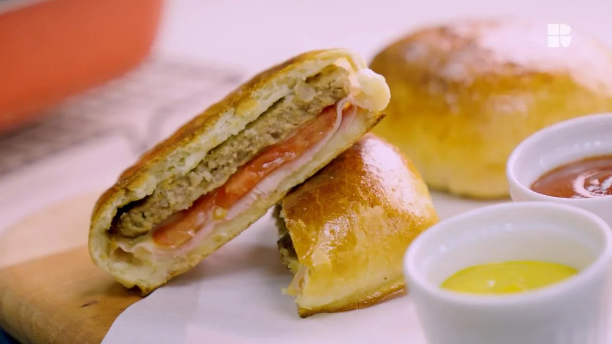 Salgado de Hamburguer